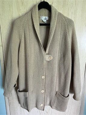 Sincerely Signature Collection Givenchy Sport Vintage Long Wool Cardigan Small